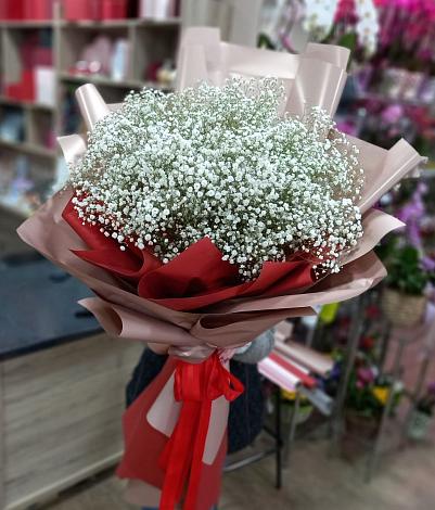 Букет цветов из: Гипсофила в Осоргино