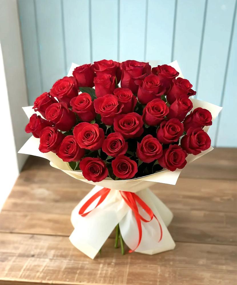 Букет 29 Красных роз в Осоргино
