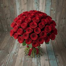 Букет 55 Красных роз Фридом #REPLACE_PRED# Осоргино