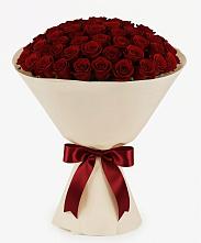 Букет 101 Бордовая роза Блэк Бакарра в Осоргино