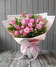Букет Розовый кустик #REPLACE_PRED# Осоргино