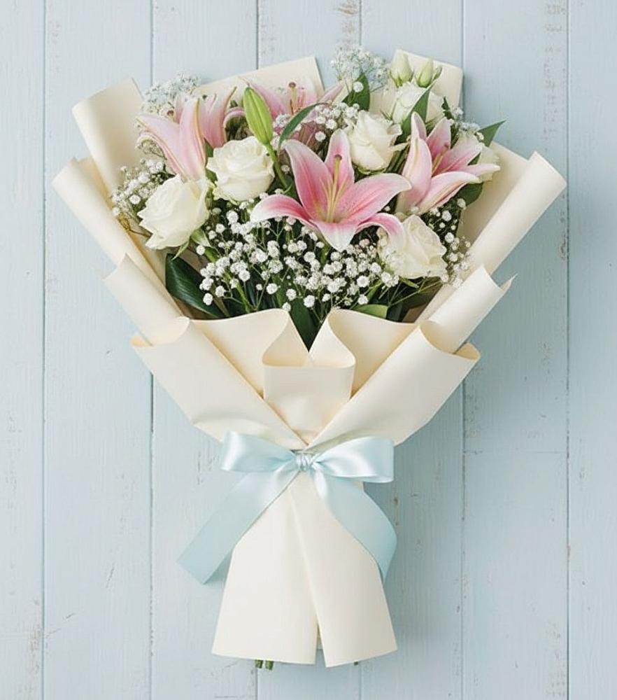 Букет цветов из: Лилии в Осоргино