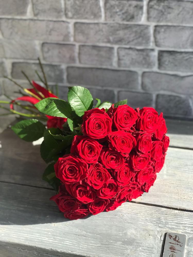 Букет Красные розы Фридом в Осоргино