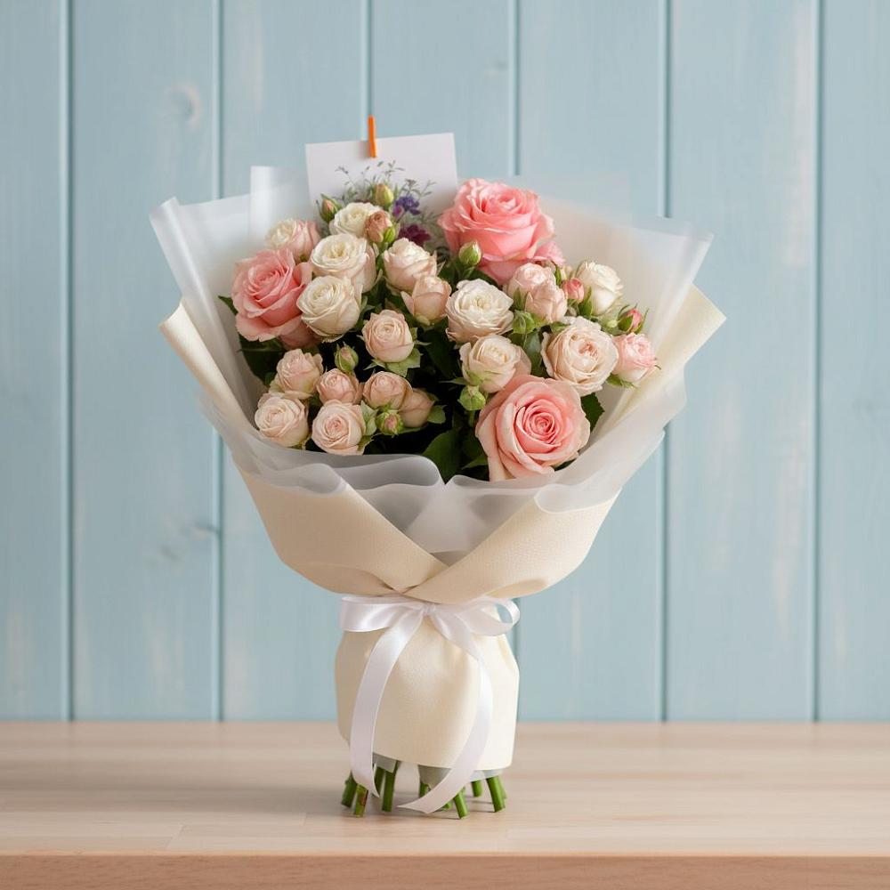 Букет цветов из: Розы в Осоргино