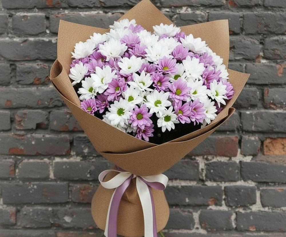 Букет цветов из: Хризантемы в Осоргино