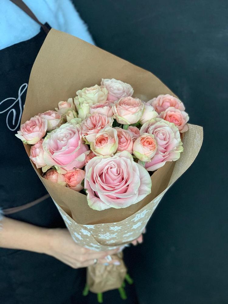 Букет цветов из: Хризантемы и Розы в Осоргино